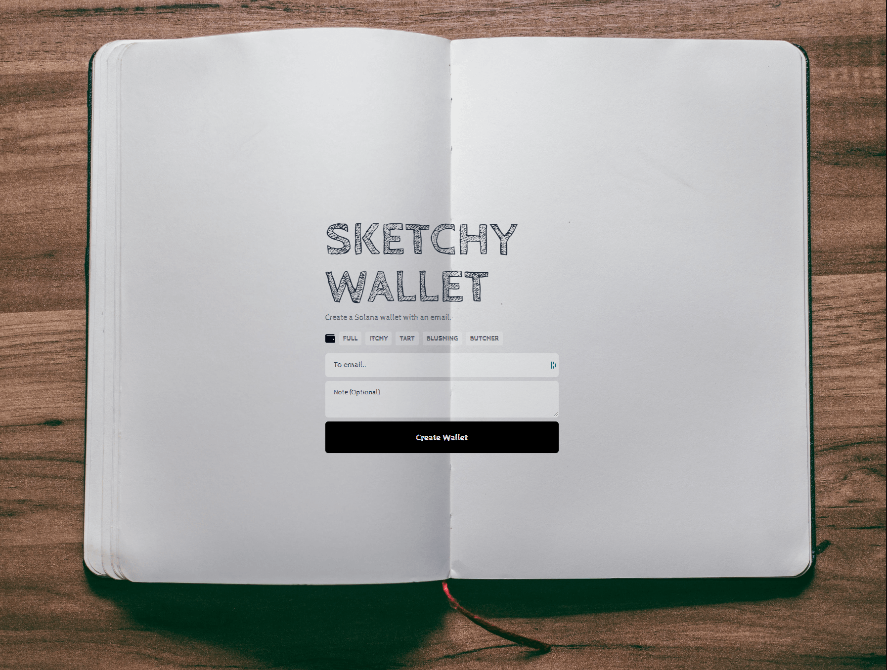 Sketchy Wallet